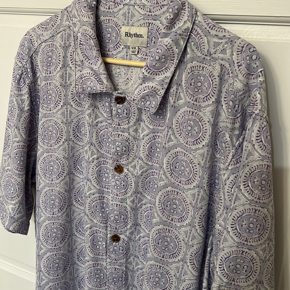 Rhythm button down short sleeve shirt - Picture 3 of 6